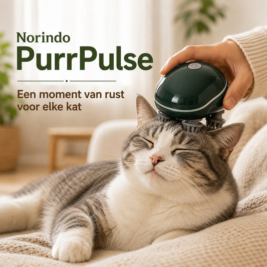 Norindo PurrPulse - De Massage Waar Je Huisdier Geen Genoeg Van Krijgt
