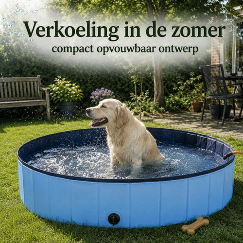 Norindo SummerSplash - Verkoelend opvouwbaar zwembad voor honden