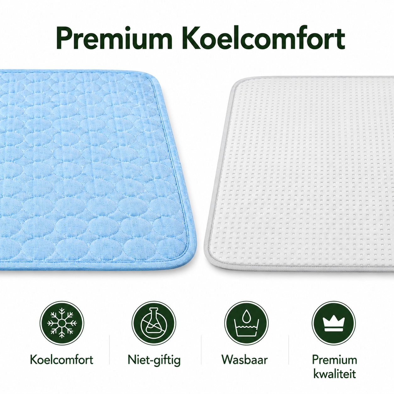 Norindo CoolCloud - Set van 2 matten, maar €24,98 per stuk